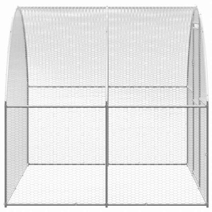 vidaXL 屋外鶏小屋 3x8x2 m 亜鉛メッキ鋼製動物&ペット用品 ペット用品 小動物用品 小動物 飼育・ケージ(代引不可)