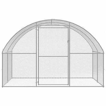 vidaXL 屋外鶏小屋 3x12x2 m 亜鉛メッキ鋼製動物&ペット用品 ペット用品 小動物用品 小動物 飼育・ケージ(代引不可)
