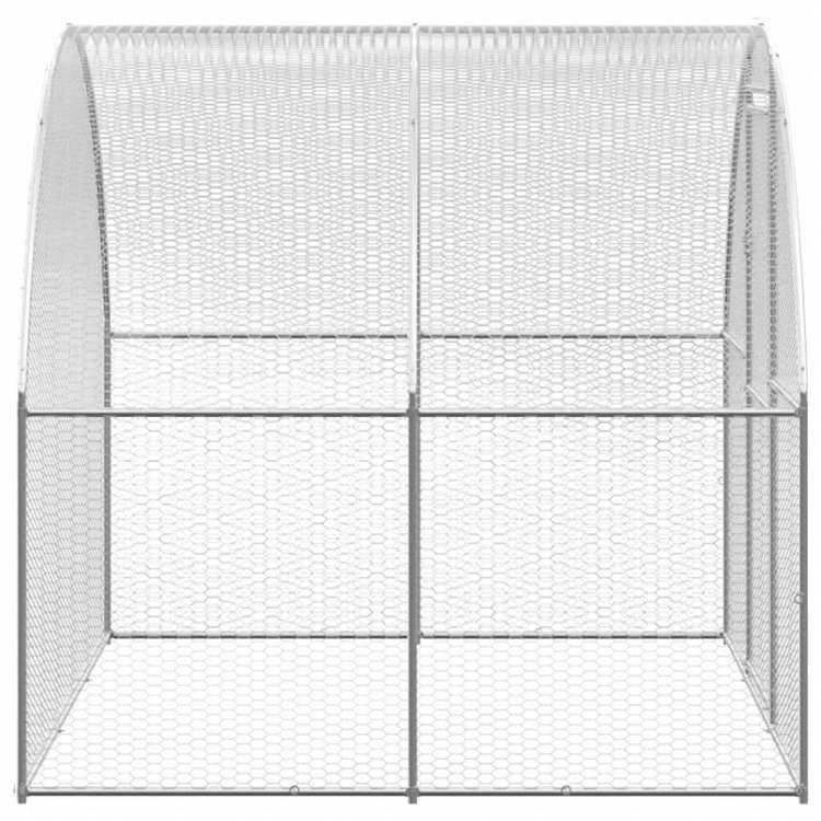 vidaXL 屋外鶏小屋 3x12x2 m 亜鉛メッキ鋼製動物&ペット用品 ペット用品 小動物用品 小動物 飼育・ケージ(代引不可)