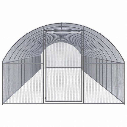 vidaXL 屋外鶏小屋 3x16x2 m 亜鉛メッキ鋼製動物&ペット用品 ペット用品 小動物用品 小動物 飼育・ケージ(代引不可)