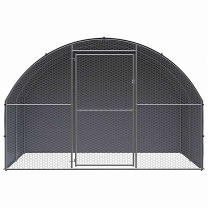 vidaXL 屋外鶏小屋 3x2x2 m 亜鉛メッキ鋼製動物&ペット用品 ペット用品 小動物用品 小動物 飼育・ケージ(代引不可)