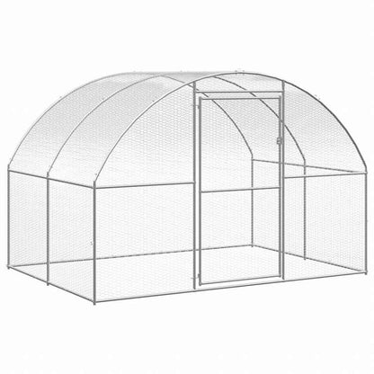 vidaXL 屋外鶏小屋 3x8x2 m 亜鉛メッキ鋼製Animals & Pet Supplies ペット用品 小動物用品 小動物 飼育・ケージ(代引不可)