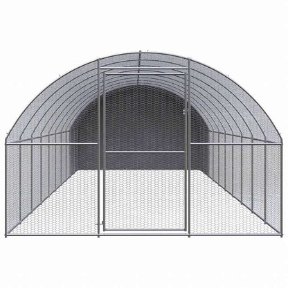 vidaXL 屋外鶏小屋 3x10x2 m 亜鉛メッキ鋼製動物&ペット用品 ペット用品 小動物用品 小動物 飼育・ケージ(代引不可)