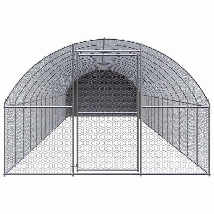 vidaXL 屋外鶏小屋 3x16x2 m 亜鉛メッキ鋼製動物&ペット用品 ペット用品 小動物用品 小動物 飼育・ケージ(代引不可)