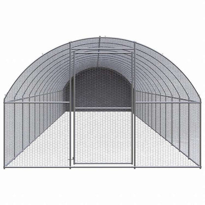 vidaXL 屋外鶏小屋 3x16x2 m 亜鉛メッキ鋼製動物&ペット用品 ペット用品 小動物用品 小動物 飼育・ケージ(代引不可)