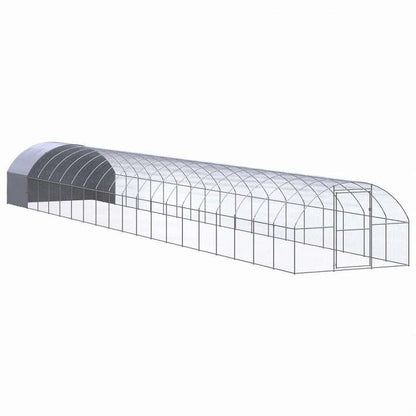 vidaXL 屋外鶏小屋 3x20x2 m 亜鉛メッキ鋼製動物&ペット用品 ペット用品 小動物用品 小動物 飼育・ケージ(代引不可)