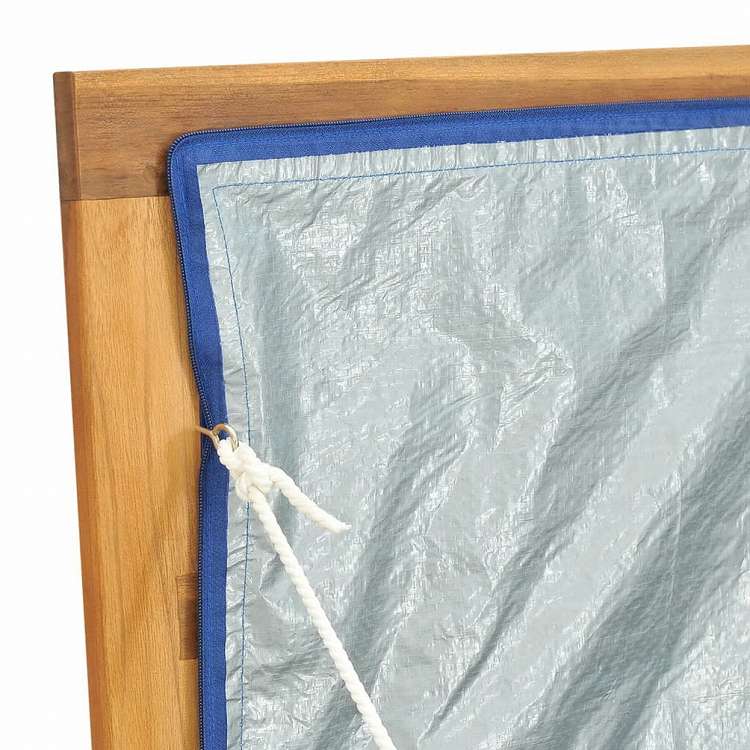 vidaXL ガーデン収納ボックス 170x50x55 cm チーク無垢材家具 アウトドア家具 屋外収納ボックス(代引不可)