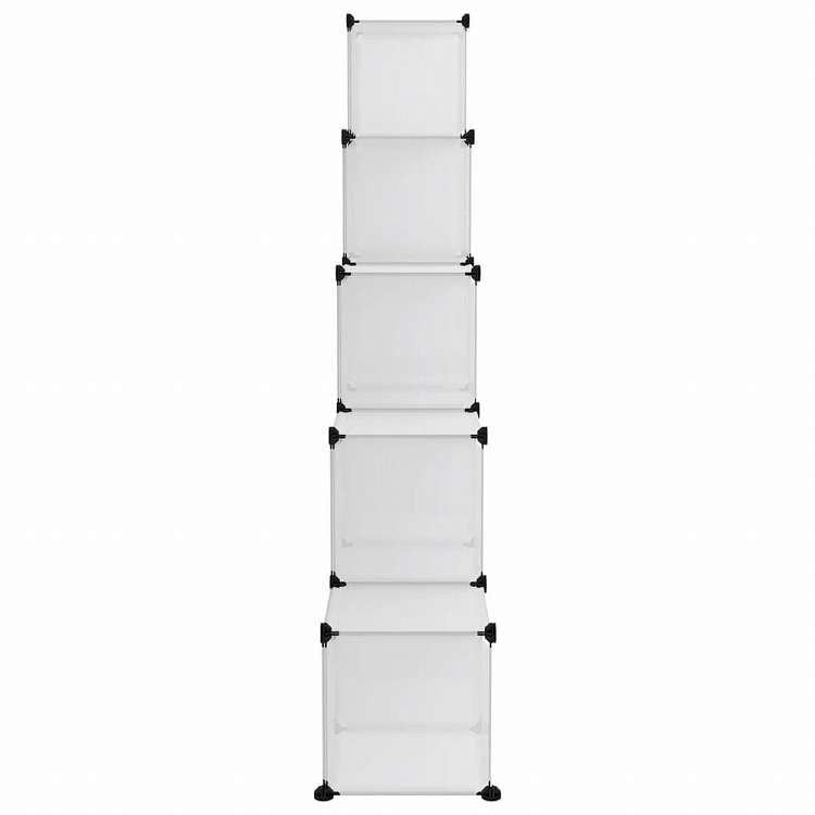 vidaXL 収納キューブオーガナイザー キューブ15点 透明 PPホーム&ガーデン 家事用品 収納&オーガナイザー 衣類・ワードローブ収納 シューズラック・整理収納(代引不可)