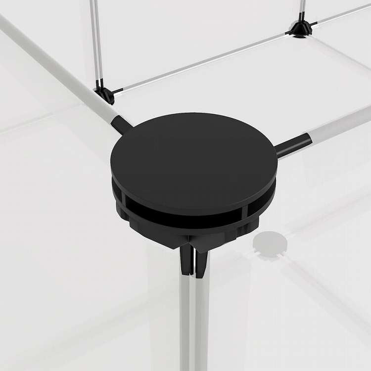 vidaXL 小動物ケージ 透明 144x74x46.5cm PP&スチール動物&ペット用品 ペット用品 小動物用品 小動物 飼育・ケージ(代引不可)