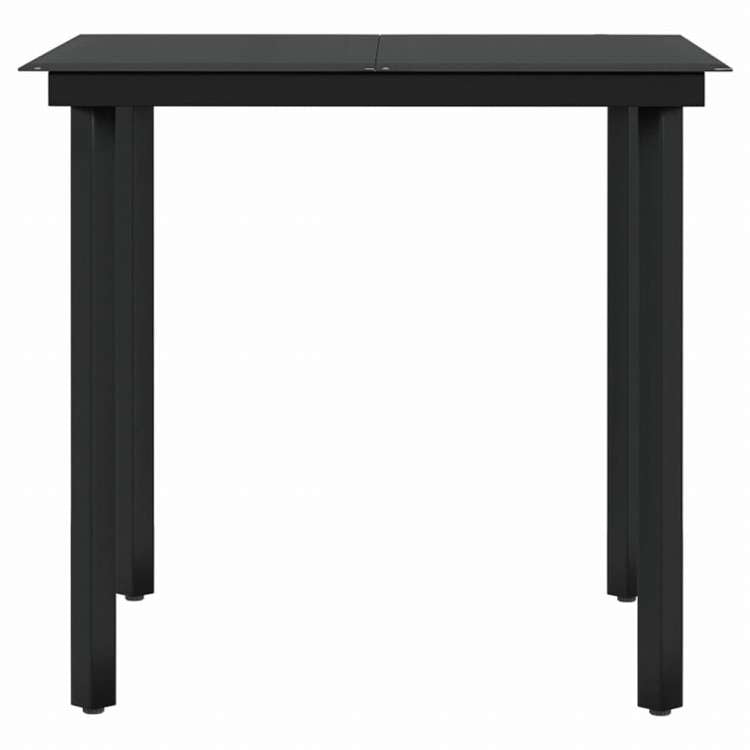 vidaXL ガーデンダイニングセット 3点 クッション付き ブラウン家具 アウトドア家具 屋外家具セット(代引不可)