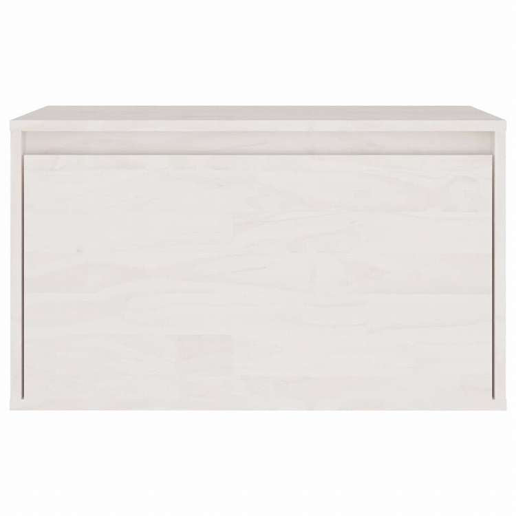 vidaXL テレビキャビネット 3点 無垢のホワイトパイン材家具 AVラック・テレビ台(代引不可)