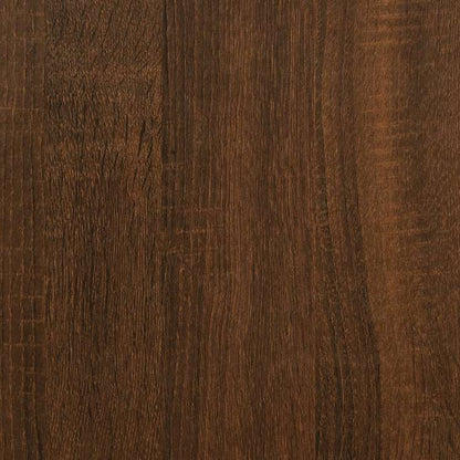 vidaXL 洋服ダンス ブラウンオーク 80x52x180 cm エンジニアリングウッド家具 キャビネット&収納 戸棚・ワードローブ(代引不可)