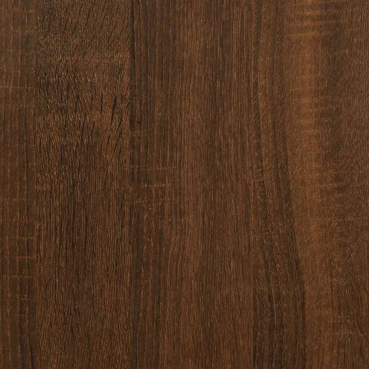 vidaXL ライティングデスク ブラウンオーク 140x50x77cm エンジニアリングウッド家具 オフィス家具 デスク(代引不可)