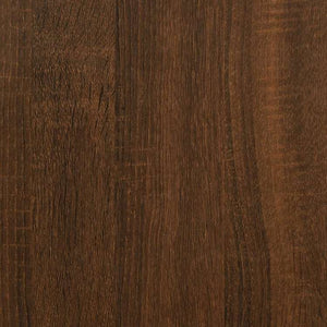 vidaXL ライティングデスク ブラウンオーク 140x50x77cm エンジニアリングウッド家具 オフィス家具 デスク(代引不可)