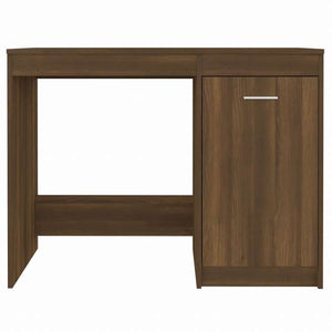 vidaXL デスク ブラウンオーク 100x50x76 cm エンジニアリングウッド家具 オフィス家具 デスク(代引不可)