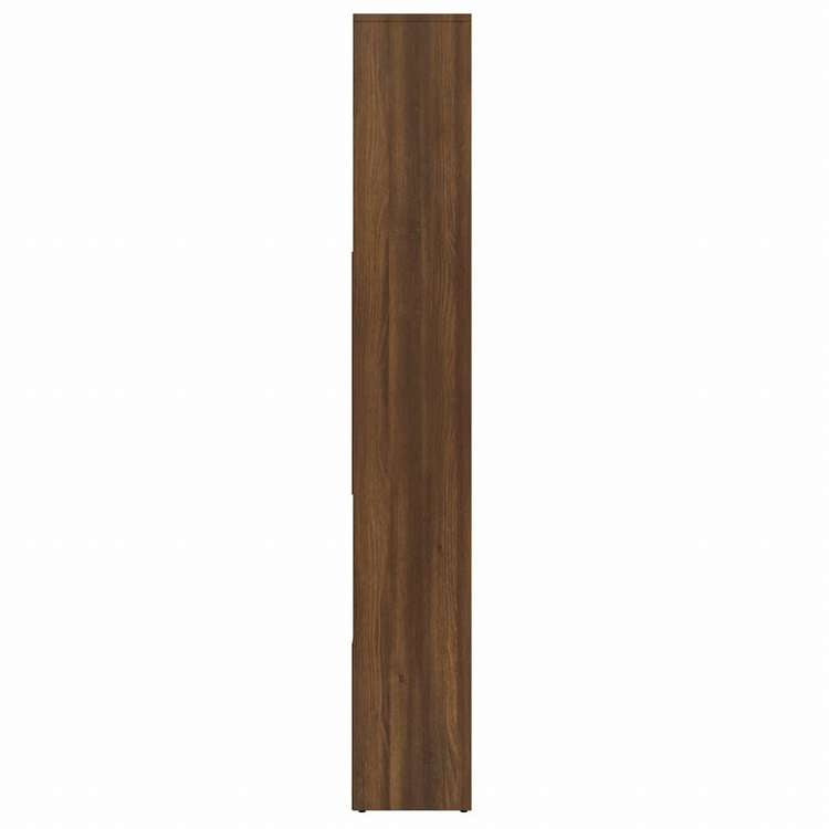 vidaXL ブックキャビネット ブラウンオーク 67x24x161 cm エンジニアリングウッド家具 棚 本棚・オープンラック(代引不可)