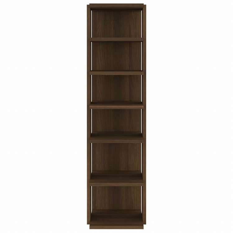 vidaXL シューズラック ブラウンオーク 27.5x27x102cm エンジニアリングウッドホーム&ガーデン 家事用品 収納&オーガナイザー 衣類・ワードローブ収納 シューズラック・整理収納(代引不可)