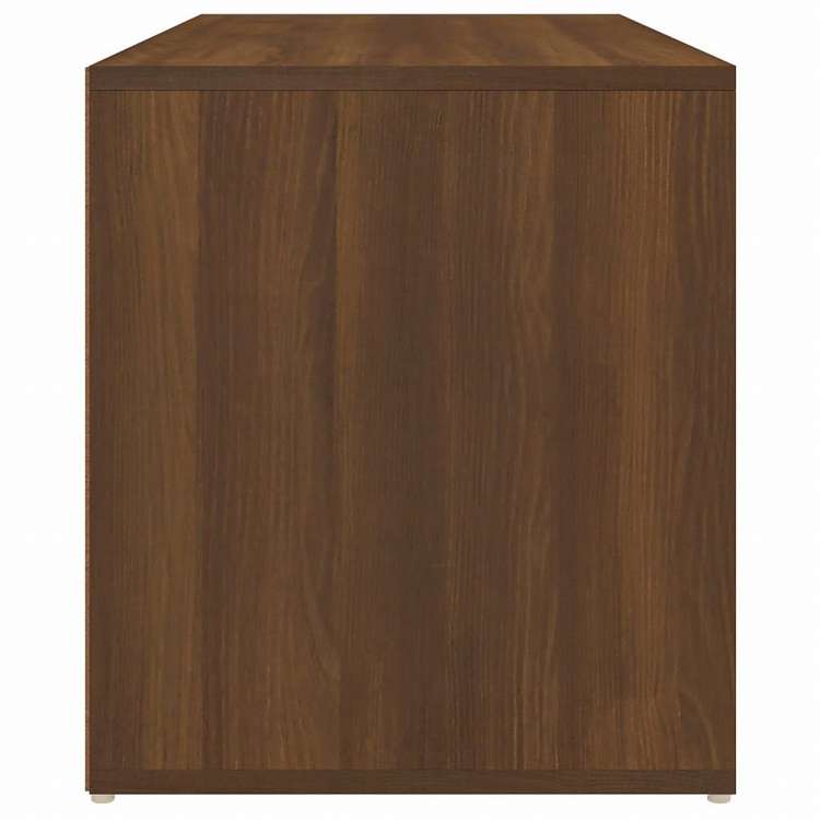 vidaXL ホールベンチ 80x40x45 cm ブラウン エンジニアリングウッド家具 ベンチ 倉庫・通路用ベンチ(代引不可)