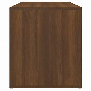 vidaXL ホールベンチ 80x40x45 cm ブラウン エンジニアリングウッド家具 ベンチ 倉庫・通路用ベンチ(代引不可)