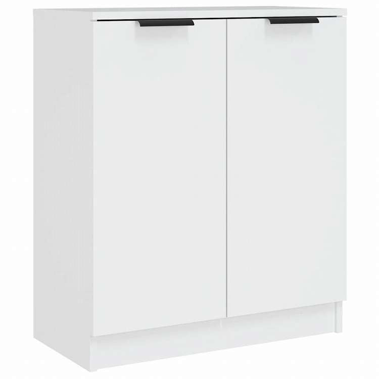 vidaXL サイドボード ホワイト 60x30x70cm エンジニアリングウッド家具 キャビネット&収納 サイドボード(代引不可)