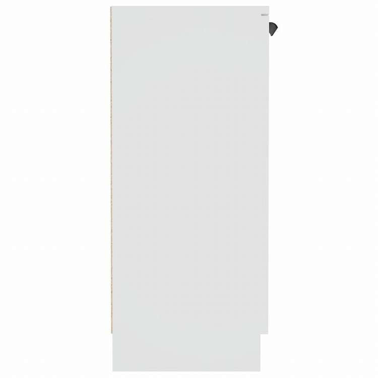 vidaXL サイドボード ホワイト 60x30x70cm エンジニアリングウッド家具 キャビネット&収納 サイドボード(代引不可)