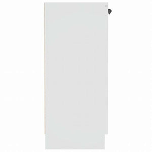 vidaXL サイドボード ホワイト 60x30x70cm エンジニアリングウッド家具 キャビネット&収納 サイドボード(代引不可)