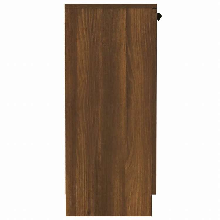 vidaXL サイドボード ブラウンオーク 60x30x70cm エンジニアリングウッド家具 キャビネット&収納 サイドボード(代引不可)