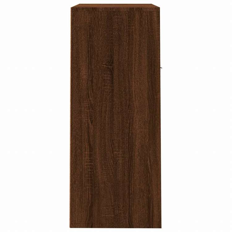 vidaXL シューズキャビネット ブラウンオーク 60x35x84 cm エンジニアリングウッドホーム&ガーデン 家事用品 収納&オーガナイザー 衣類・ワードローブ収納 シューズラック・整理収納(代引不可)