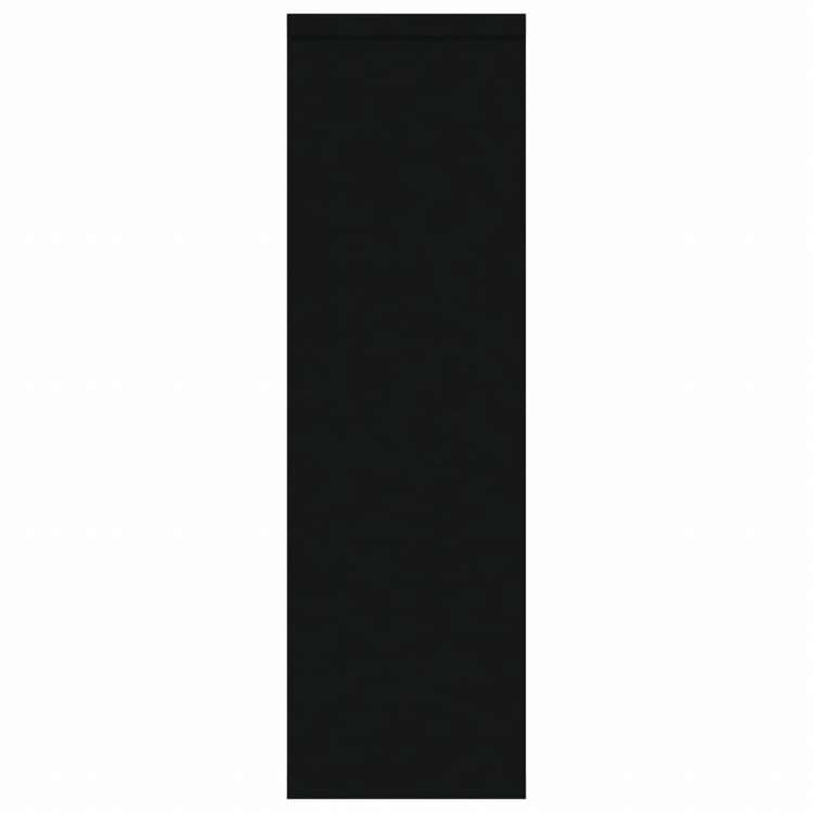 vidaXL ウォールシェルフ ブラック 85x16x52.5 cm エンジニアリングウッド家具 キャビネット&収納(代引不可)