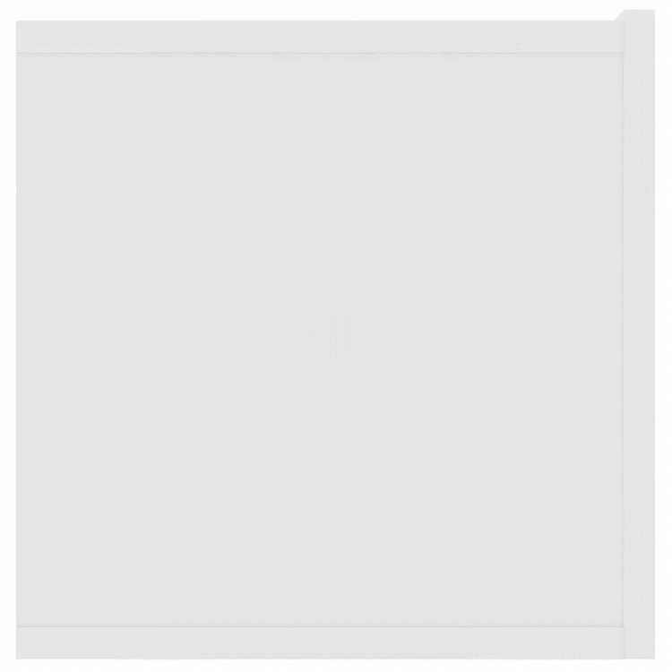 vidaXL テレビキャビネット 2点 ホワイト 80x30x30 cm エンジニアリングウッド家具 AVラック・テレビ台(代引不可)