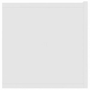vidaXL テレビキャビネット 2点 ホワイト 80x30x30 cm エンジニアリングウッド家具 AVラック・テレビ台(代引不可)