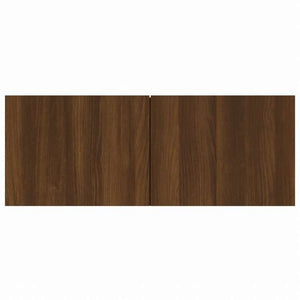 vidaXL テレビキャビネット 2点 ブラウンオーク 80x30x30 cm エンジニアリングウッド家具 AVラック・テレビ台(代引不可)