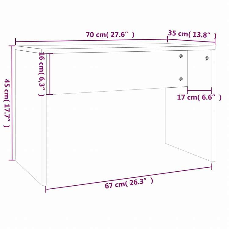 vidaXL ドレッシングテーブルセット ホワイト 86.5x35x136cm家具 キャビネット&収納 洗面・化粧台ユニット 寝室用化粧用テーブル(代引不可)