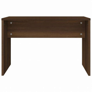 vidaXL ドレッシングテーブルセット ブラウンオーク 86.5x35x136cm家具 キャビネット&収納 洗面・化粧台ユニット 寝室用化粧用テーブル(代引不可)