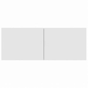 vidaXL テレビキャビネット 4点 ホワイト 80x30x30 cm エンジニアリングウッド家具 AVラック・テレビ台(代引不可)