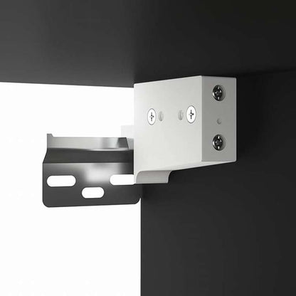 vidaXL テレビキャビネット 4点 ブラック 80x30x30 cm エンジニアリングウッド家具 AVラック・テレビ台(代引不可)