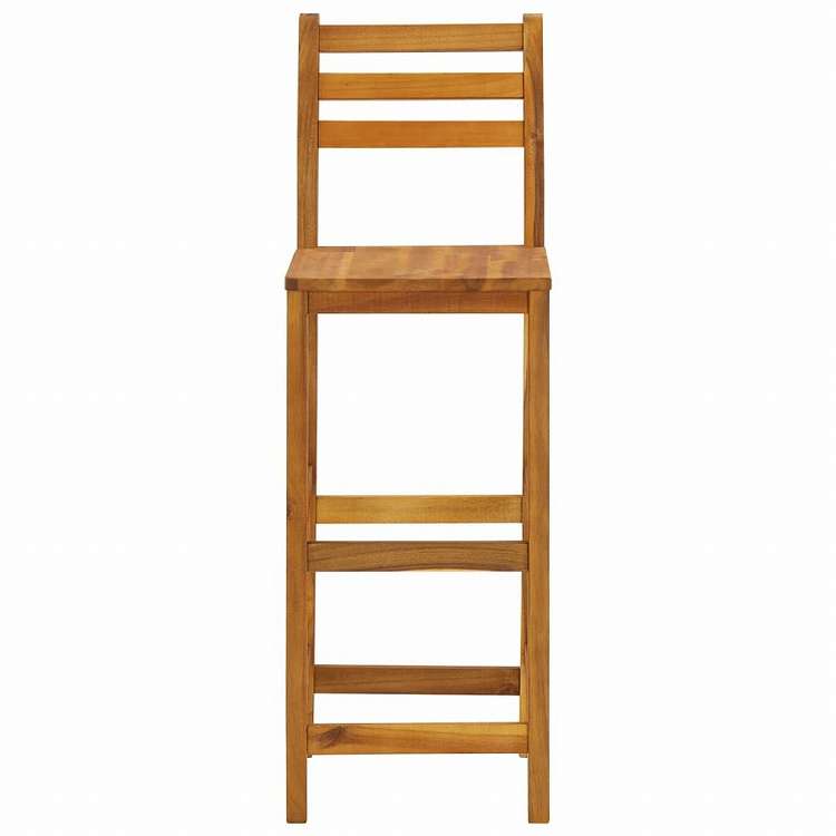 vidaXL ガーデンバー5点セット アカシア無垢材家具 アウトドア家具 屋外家具セット(代引不可)