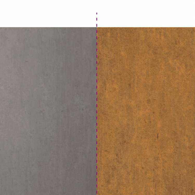 vidaXL 芝生用エッジング 10点 10x103 cm フレキシブル コールテンスチールハードウェア フェンス&バリア 庭小道・縁(代引不可)