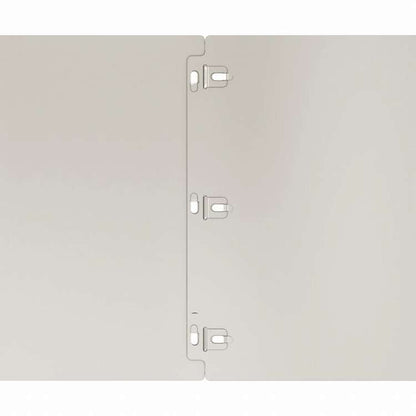 vidaXL 芝生用エッジング 10点 25x103 cm フレキシブル コールテンスチールハードウェア フェンス&バリア 庭小道・縁(代引不可)