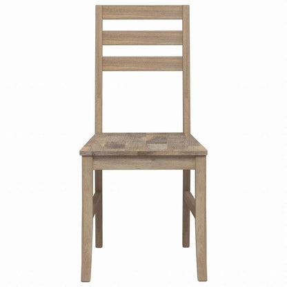 vidaXL ダイニングチェア 8点 アカシア無垢材家具 チェア キッチン・ダイニングルームチェア(代引不可)