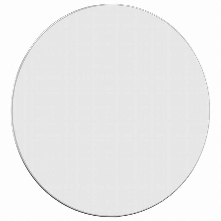 vidaXL ウォールミラー シルバー 直径60 cm 円形ホーム&ガーデン デコレーション 鏡(代引不可)
