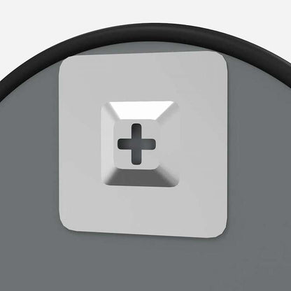 vidaXL ウォールミラー ブラック O40 cm 円形ホーム&ガーデン デコレーション 鏡(代引不可)