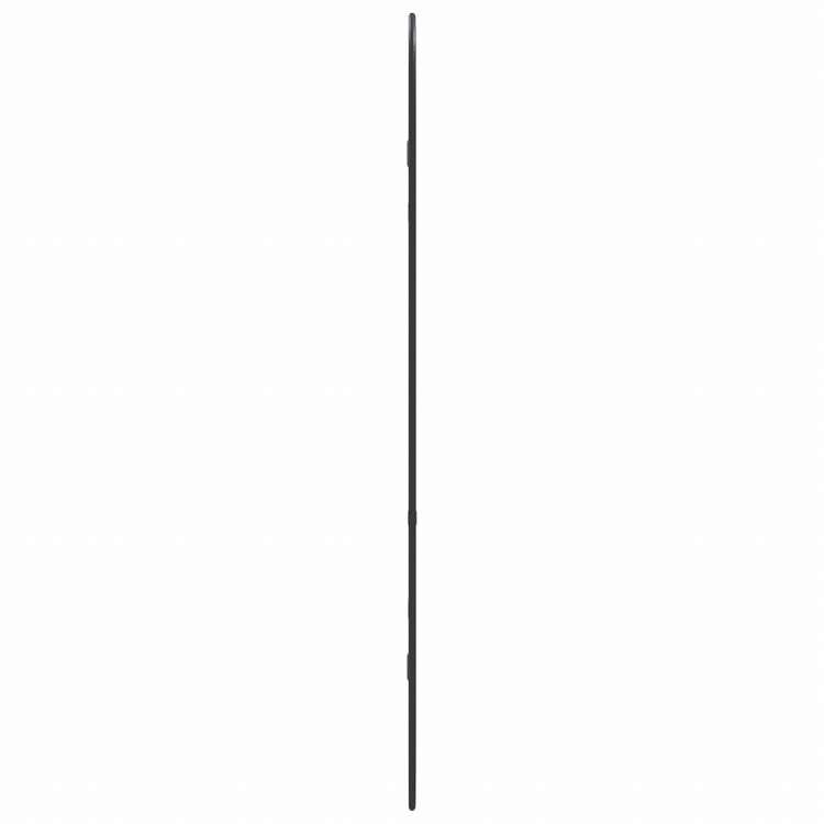 vidaXL 壁取り付け式ミラー ブラック 90x40 cm オーバルホーム&ガーデン デコレーション 鏡(代引不可)