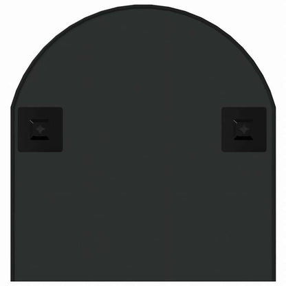 vidaXL 壁取り付け式ミラー ブラック 90x40 cm オーバルホーム&ガーデン デコレーション 鏡(代引不可)