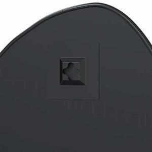 vidaXL ウォールミラー ブラック 60x50 cmホーム&ガーデン デコレーション 鏡(代引不可)