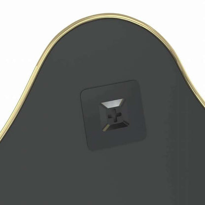 vidaXL ウォールミラー ゴールド 50x40cmホーム&ガーデン デコレーション 鏡(代引不可)