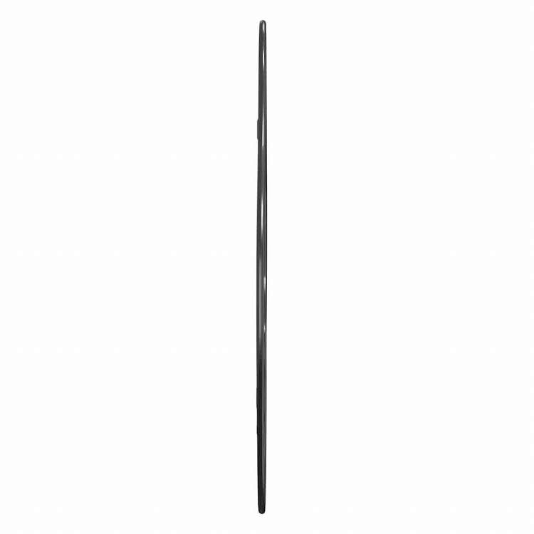 vidaXL ウォールミラー ブラック 50x40cmホーム&ガーデン デコレーション 鏡(代引不可)