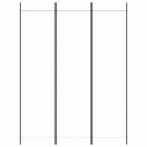 vidaXL 3枚パネル 間仕切り ホワイト 150x200cm 布製家具 間仕切り(代引不可)