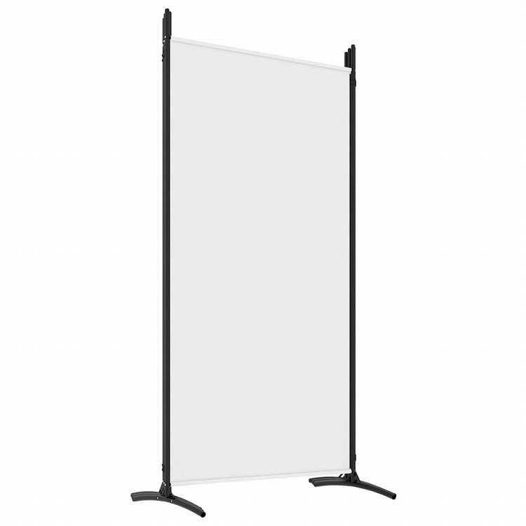 vidaXL 6枚組パネル 間仕切り ホワイト 520x180 cm 布製家具 間仕切り(代引不可)