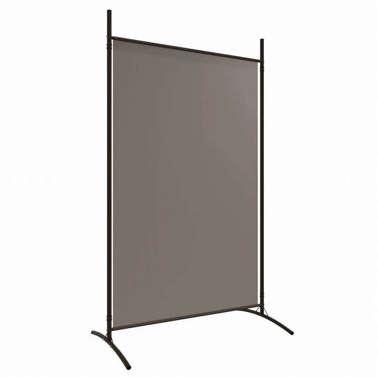 vidaXL 6枚組パネル 間仕切り アントラシート 520x180 cm ファブリック家具 間仕切り(代引不可)